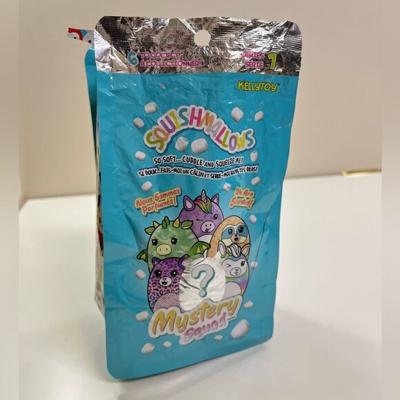 Squishmallow 2020 5" Mystery Squad Series 1 Scented Rainbow Cheetah Plush - Picture 5 of 9